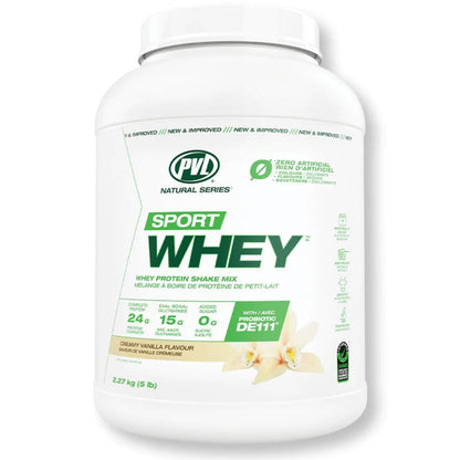 PVL 100% All Natural Sport Whey Protein Powder, Grass Fed