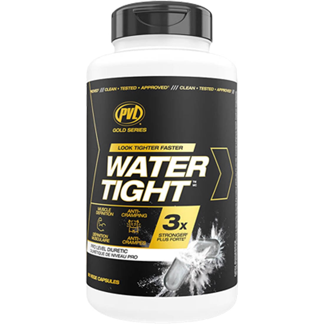 PVL Watertight, New Formula 3x Stronger, 90 Capsules