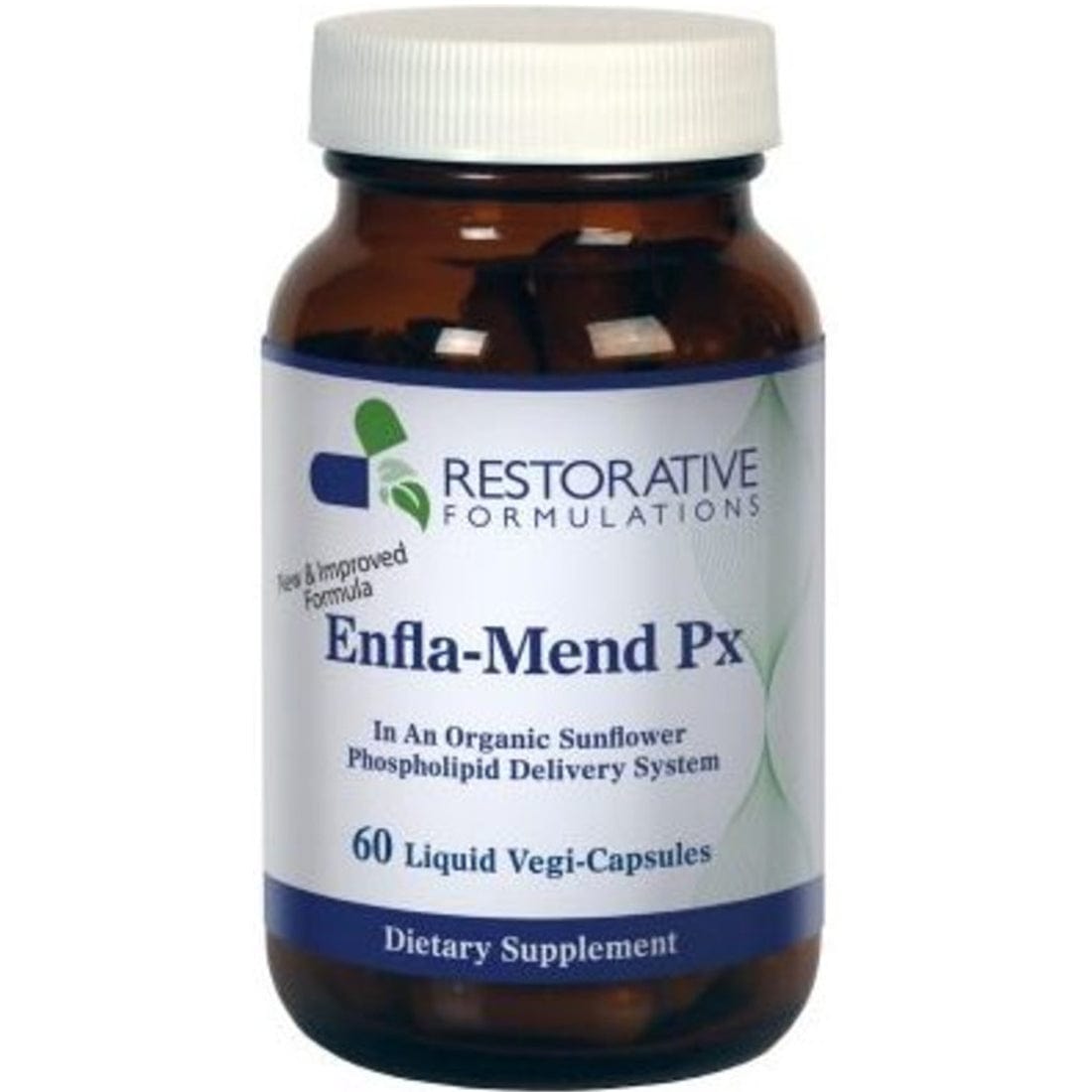 Restorative Formulations Enfla-Mend Px, 60 Liquid Vegi-Capsules