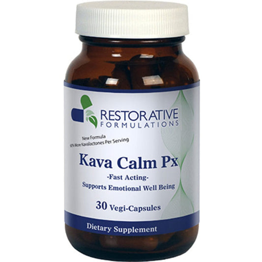 Restorative Formulations Kava Calm Px, 30 Vegi-Capsules