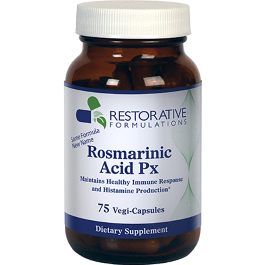Restorative Formulations Rosmarinic Acid Px, 75 Vegi-Capsules