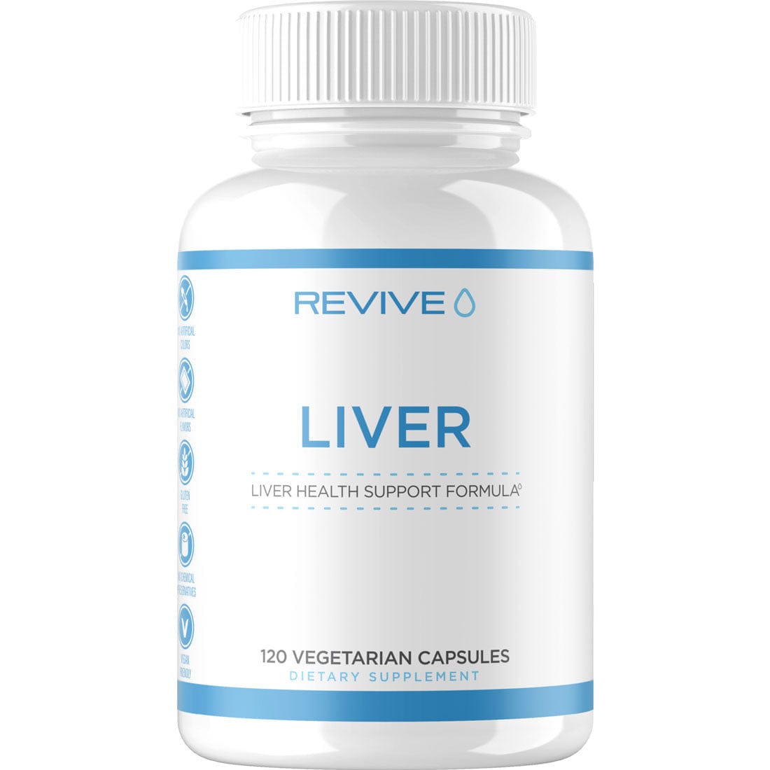 Revive Regular Revive Liver Support Formula, 120 Vegetarian Capsules
