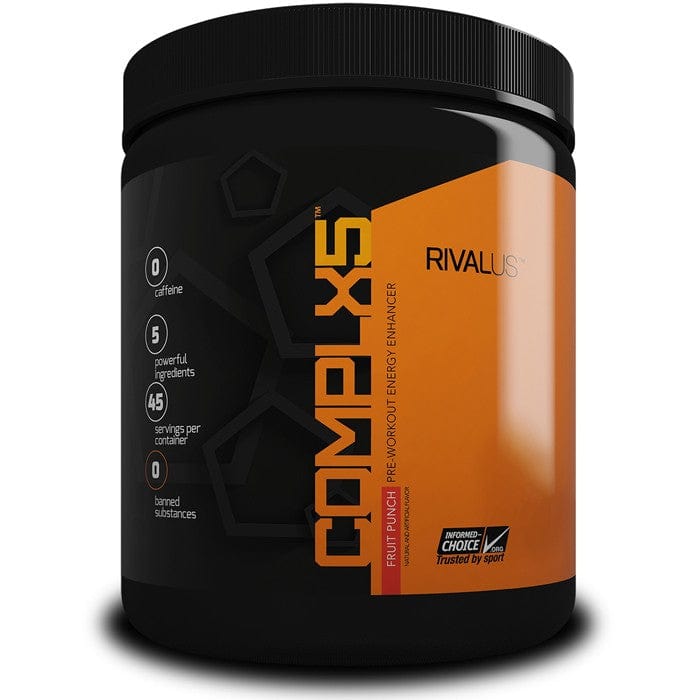 Rivalus Rivalmen Rivalus Complx5, Caffeine Free Pre-Workout, 270g