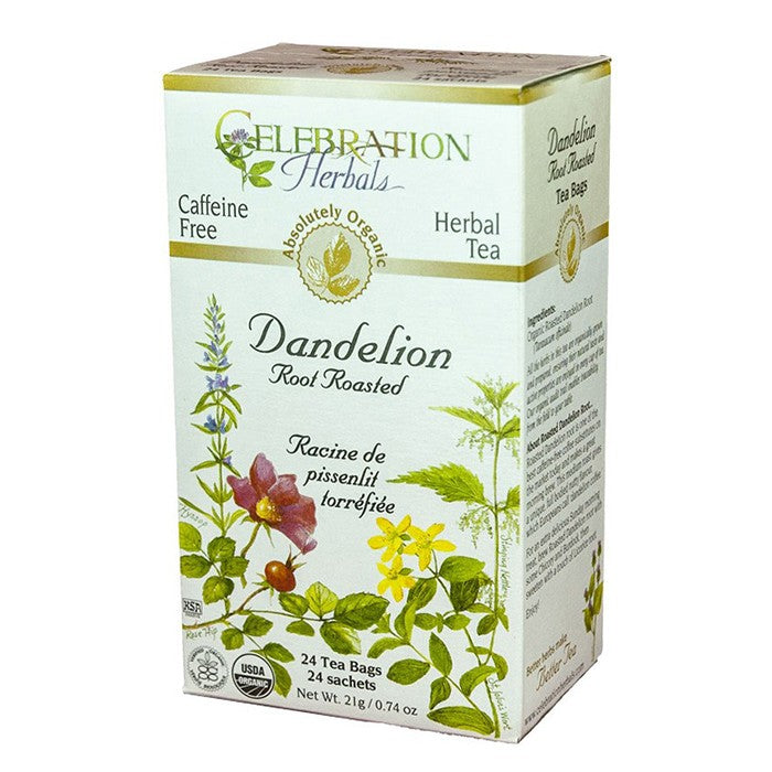 Celebration Herbals Dandelion Root Roasted, 24 Tea Bags