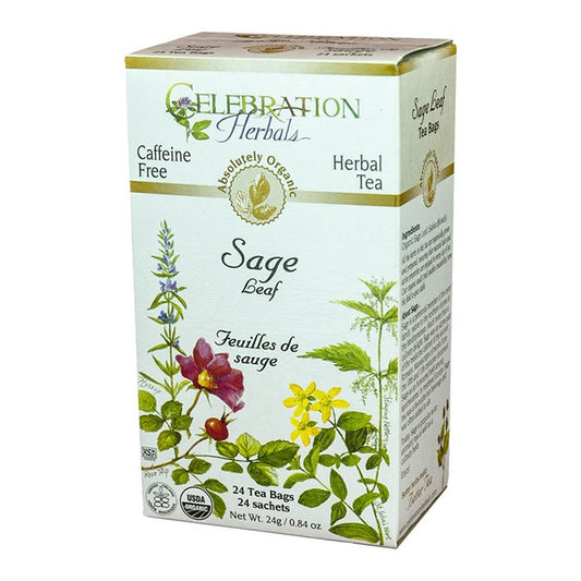 Celebration Herbals Sage Leaf, 24 Tea Bags