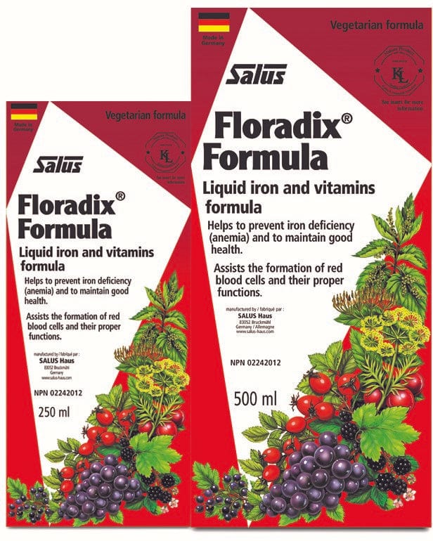 Salus Floradix Liquid Iron and Vitamins Formula