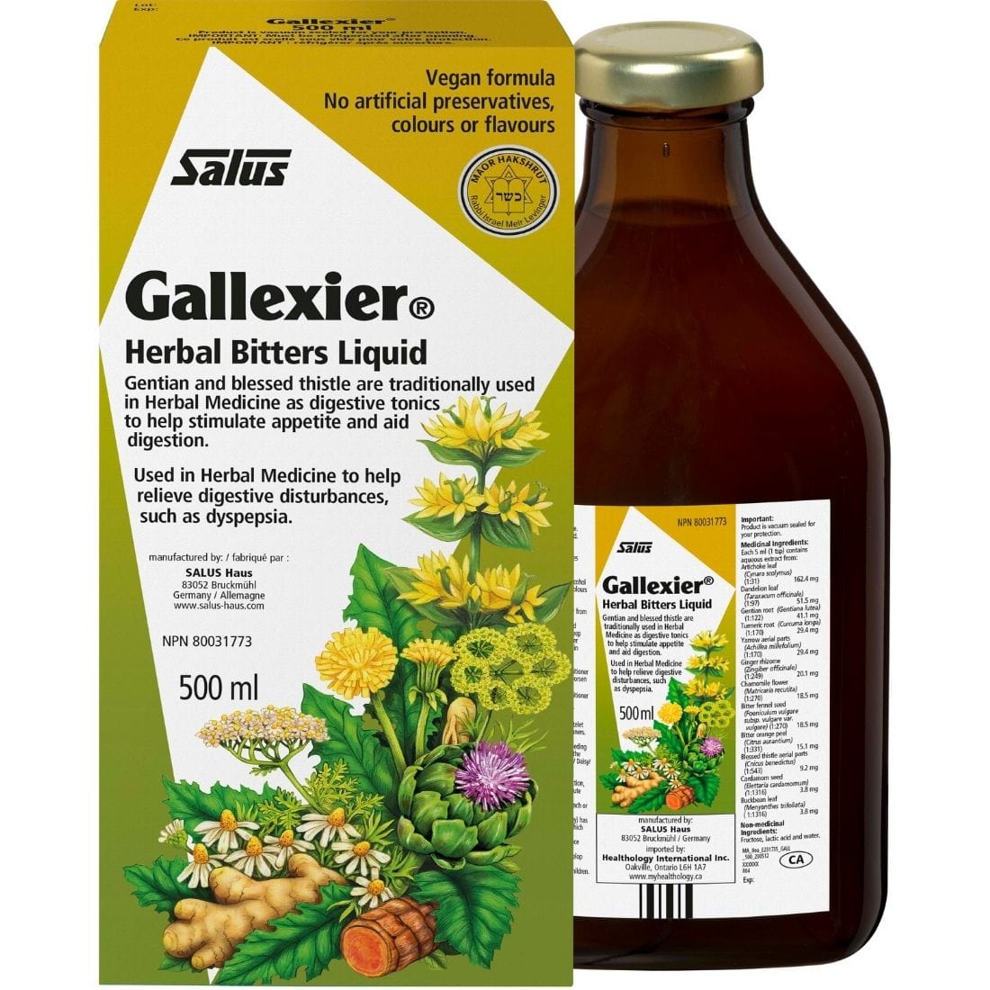 Salus Gallexier Herbal Bitters – Vitamart.ca