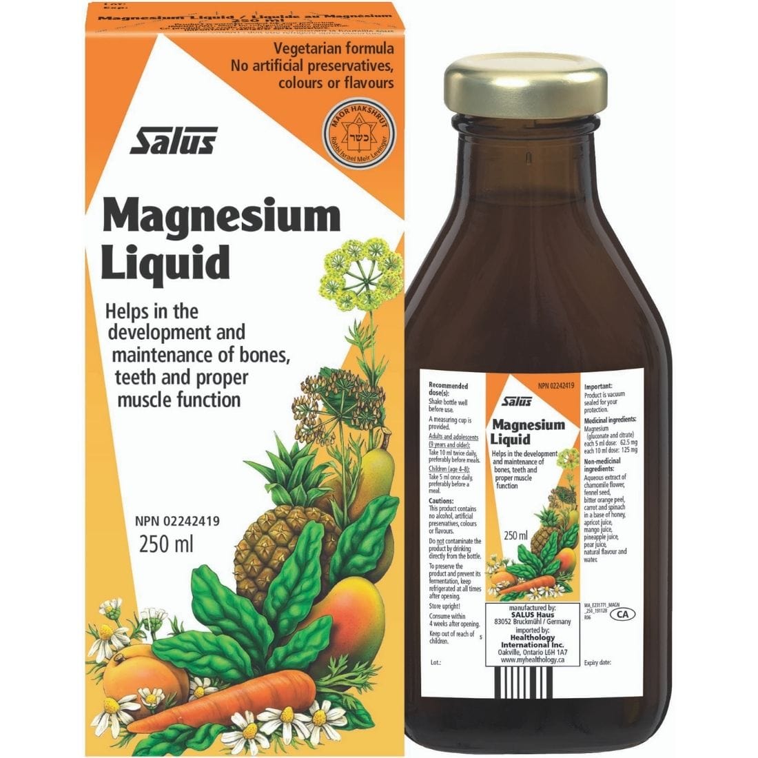 Salus Magnesium Liquid (Vegetarian Formula)