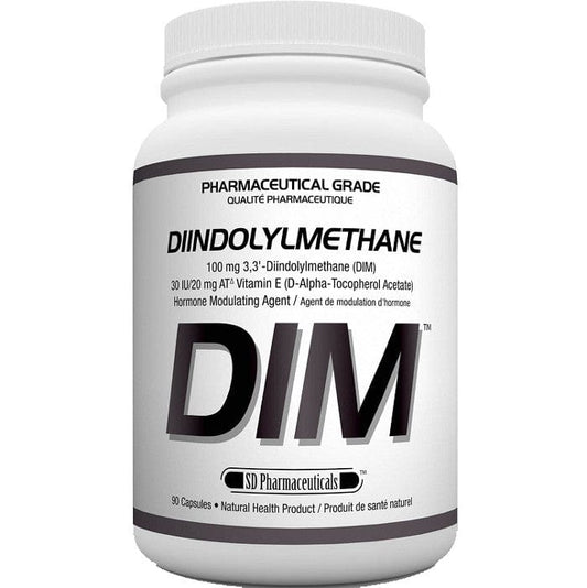 SD Pharmaceuticals Diindolylmethane DIM 100mg (Pharmaceutical Grade), 90 Capsules