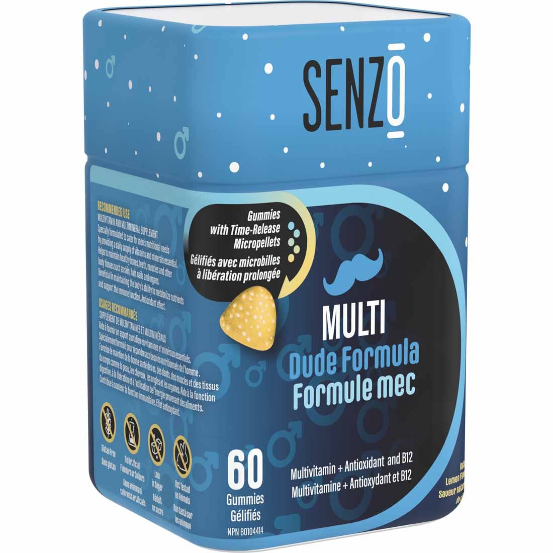 Senzo Dude Formula - Men Multi Gummies, 60 Gummies