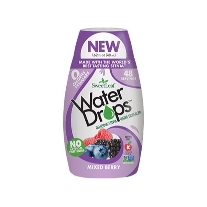Sweet Leaf Water Drops (Flavoured Stevia Drops) ,48 Servings