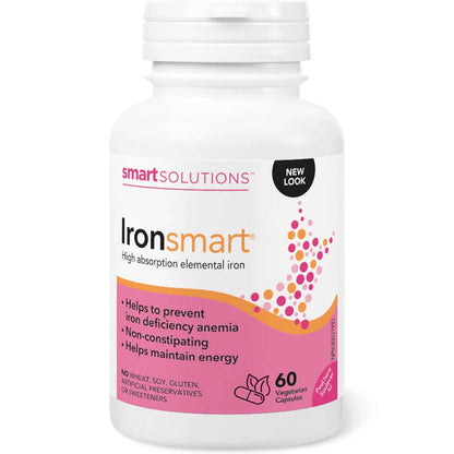 Smart Solutions Ironsmart 15mg Capsules, Non-constipating (Formerly Lorna Vanderheaghe Ironsmart)