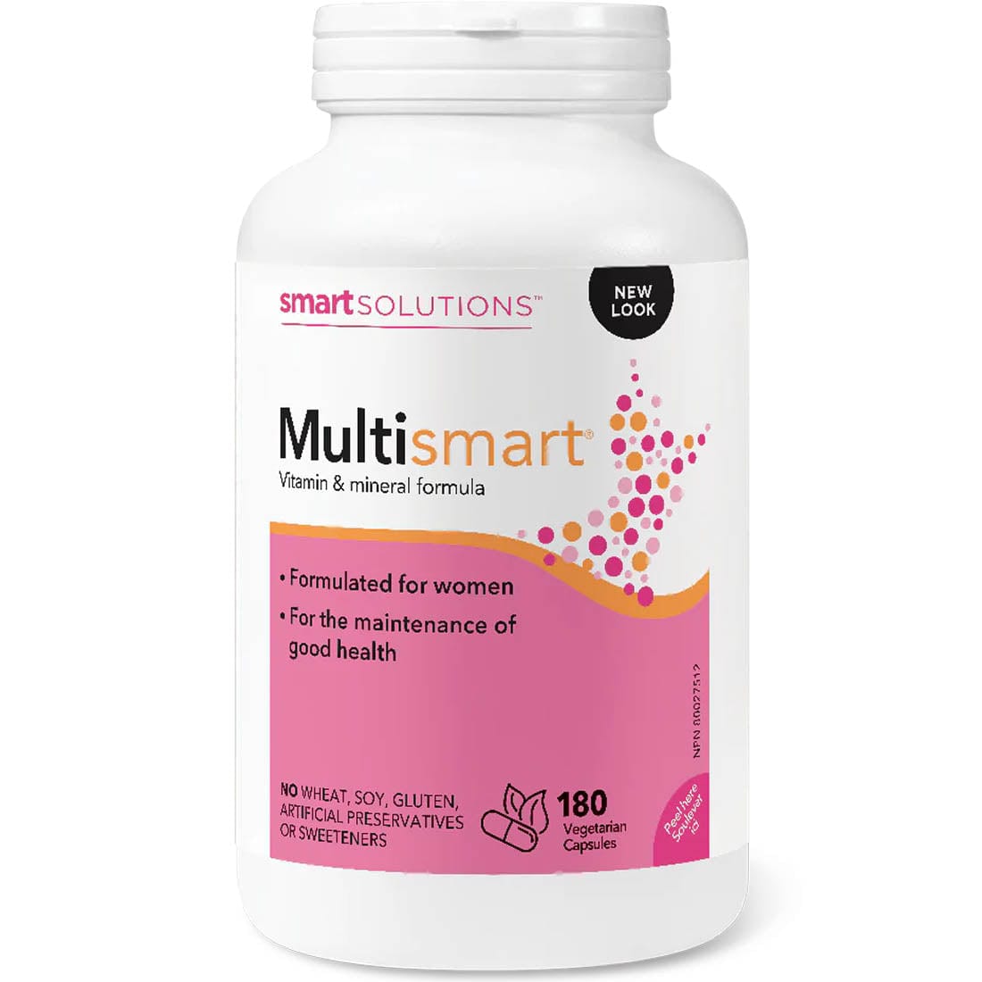 Smart Solutions Multismart, Formulated for Women, 180 Vegetarian Capsules (Formerly Lorna Vanderhaeghe Multismart)