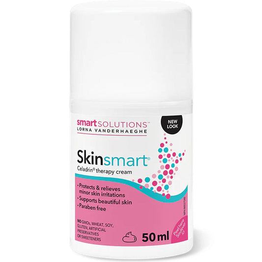 Smart Solutions SkinSmart, Supports beautiful skin, 50ml (Formerly Lorna Vanderhaeghe Celadrin Super Rich Skin Therapy Cream)