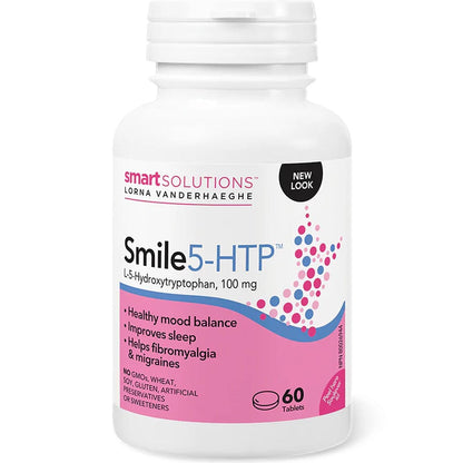 Smart Solutions Smile 5-HTP 100mg, Healthy mood balance (Formerly Lorna Vanderhaeghe Smile 5-htp)