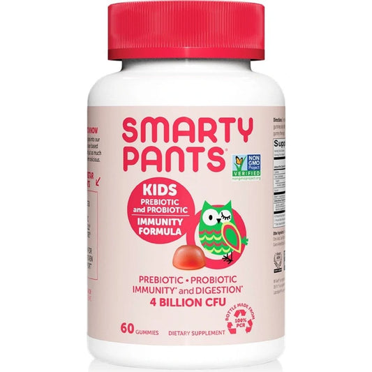 SmartyPants Kids Probiotic Formula Gummy Vitamins, Non-GMO, 60 Gummies