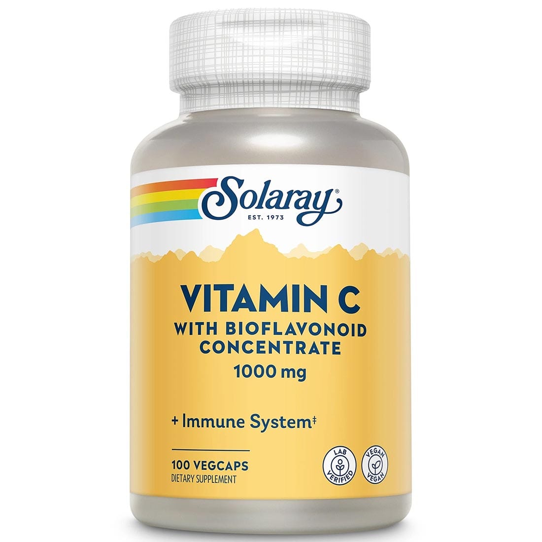 Solaray Vitamin C Bioflavonoid Concentrate, 100VegCaps