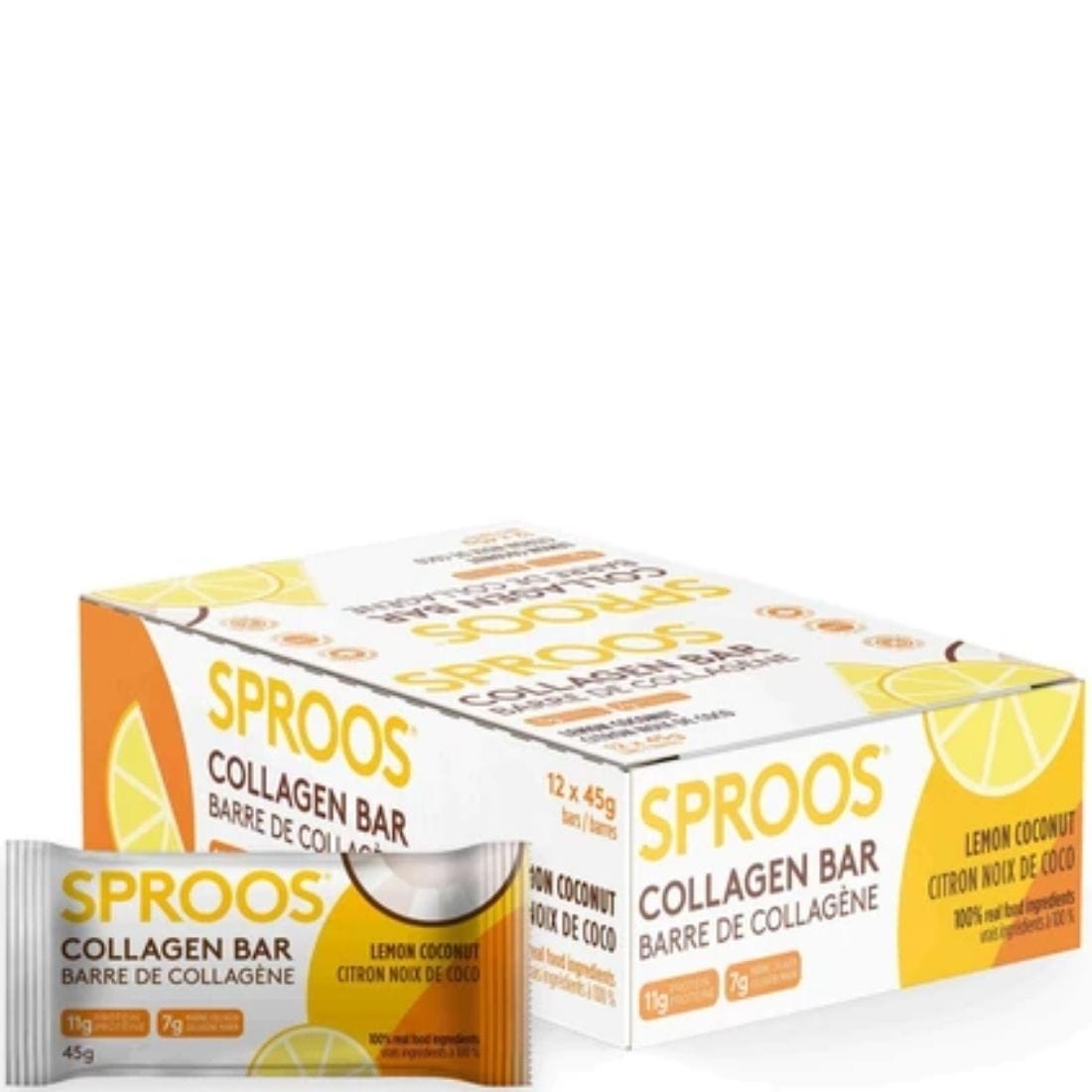 Sproos Collagen Bars 12 x 45g