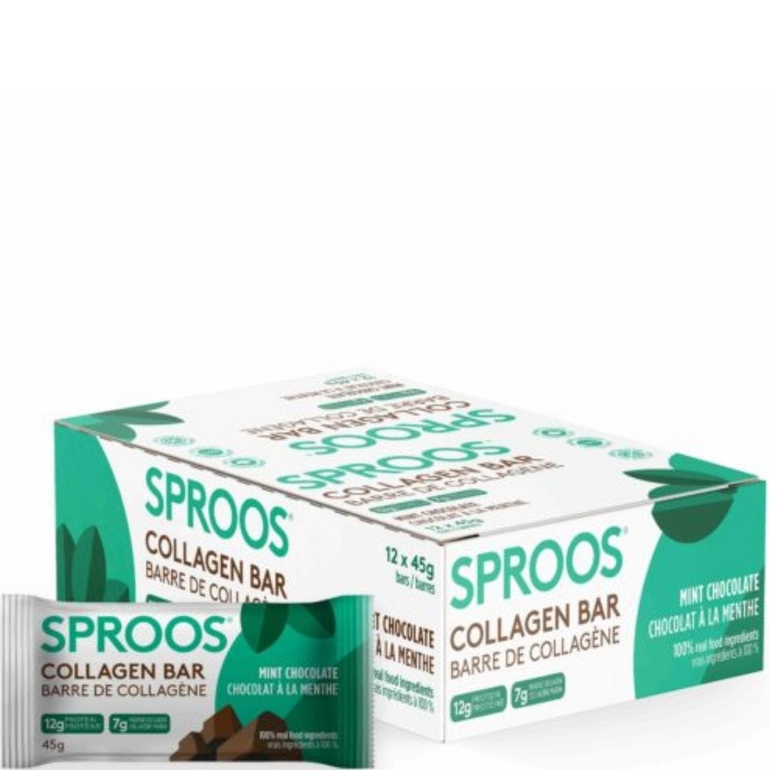Sproos Collagen Bars 12 x 45g