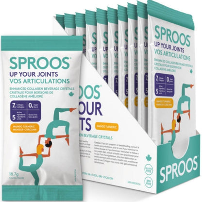 Sproos Joint Collagen- Formerly Sproos Up Your Joints, Enhanced Collagen Beverage Mix