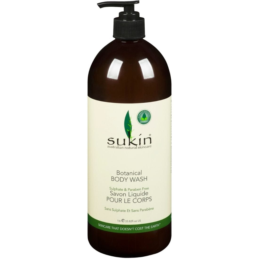 Sukin Botanical Body Wash, Clearance 40% Off, Final Sale