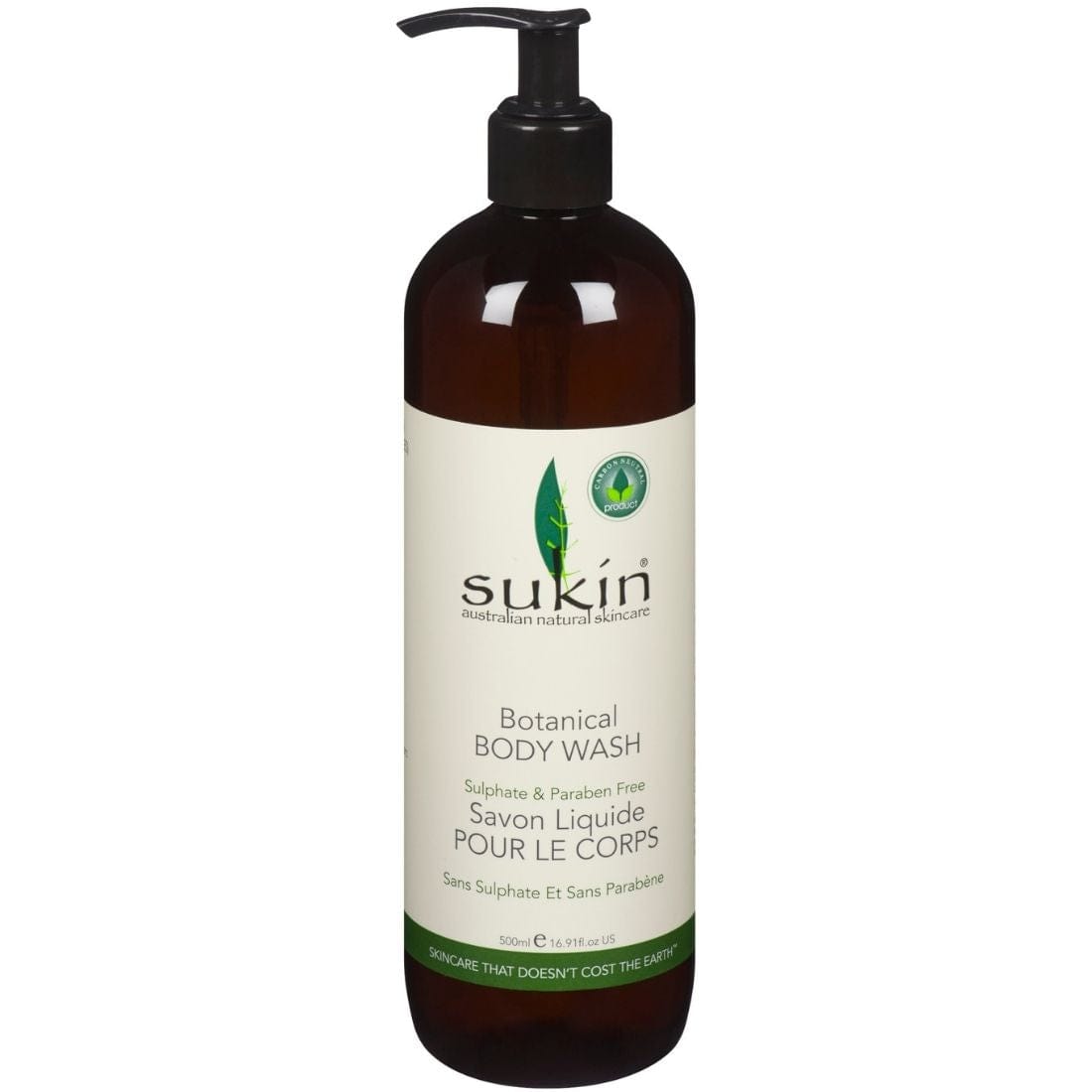 Sukin Botanical Body Wash, Clearance 40% Off, Final Sale