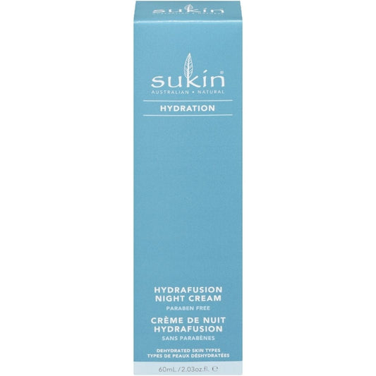 Sukin Hydration Hydrafusion Night Cream, 60 ml, Clearance 40% Off, Final Sale