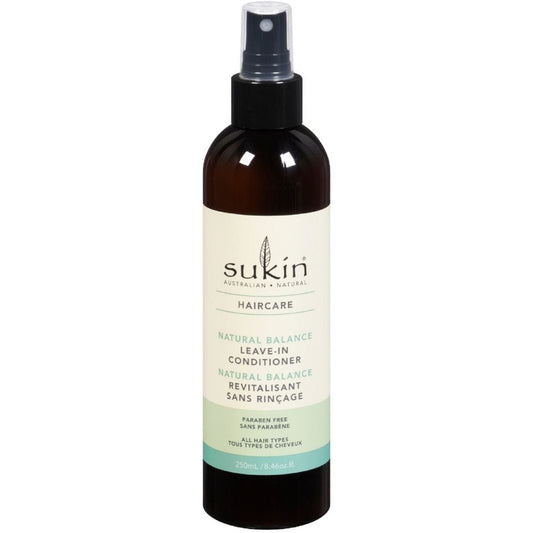 Sukin Natural Balance Leave-In Conditioner Spray, 250 ml, Clearance 40% Off, Final Sale