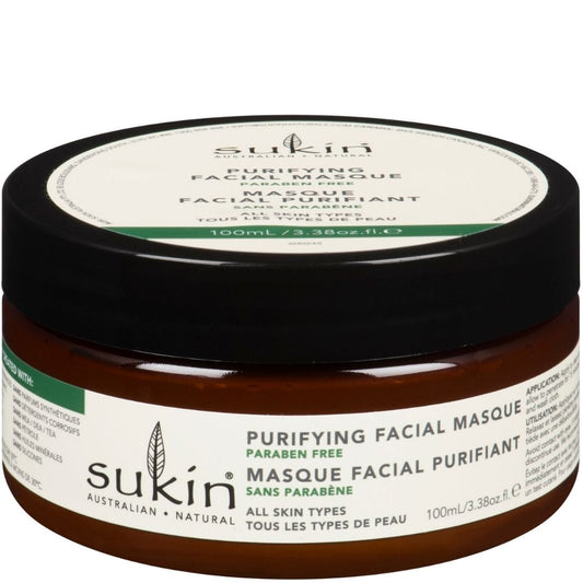 Sukin Purifying Facial Masque | Signature, 100 ml, Clearance 40% Off, Final Sale