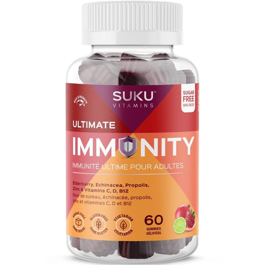 SUKU Vitamins Ultimate Immunity, 60 Gummies
