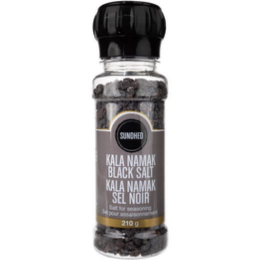 Sundhed Himalayan Salt Indian Black/Kala Na, 210 g, Clearance 40% Off, Final Sale