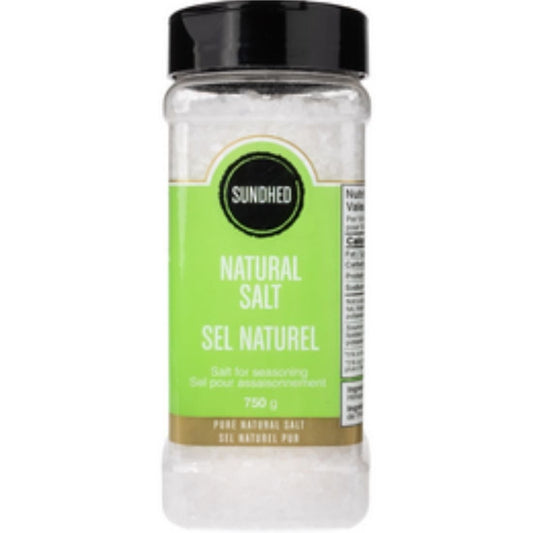 Sundhed Himalayan Salt White Ionized Salt Fine Jar, 750 g, Clearance 40% Off, Final Sale