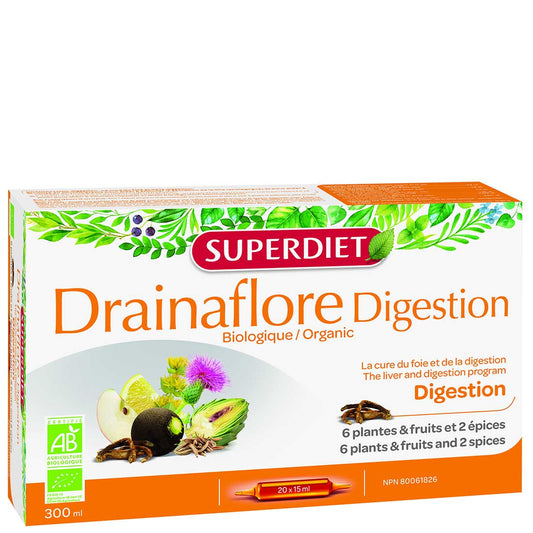 Superdiet Drainaflore digestion, 15ml