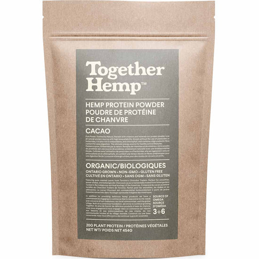 Together Hemp, Hemp Protein Powder - Cacao, 454g