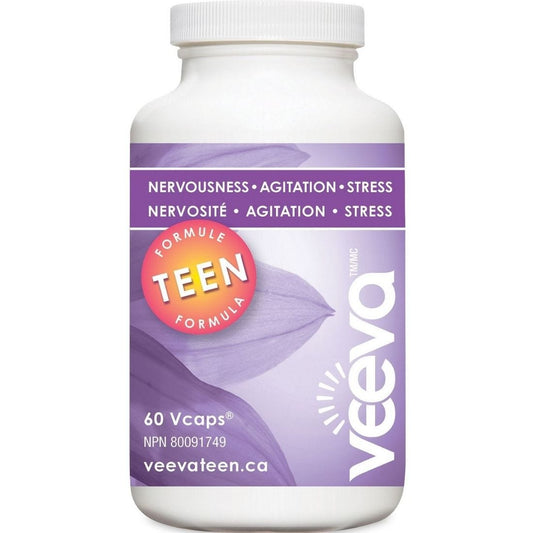 Veeva Stress Formula for TEENS-Supports Nervousness, Agitation, Stress