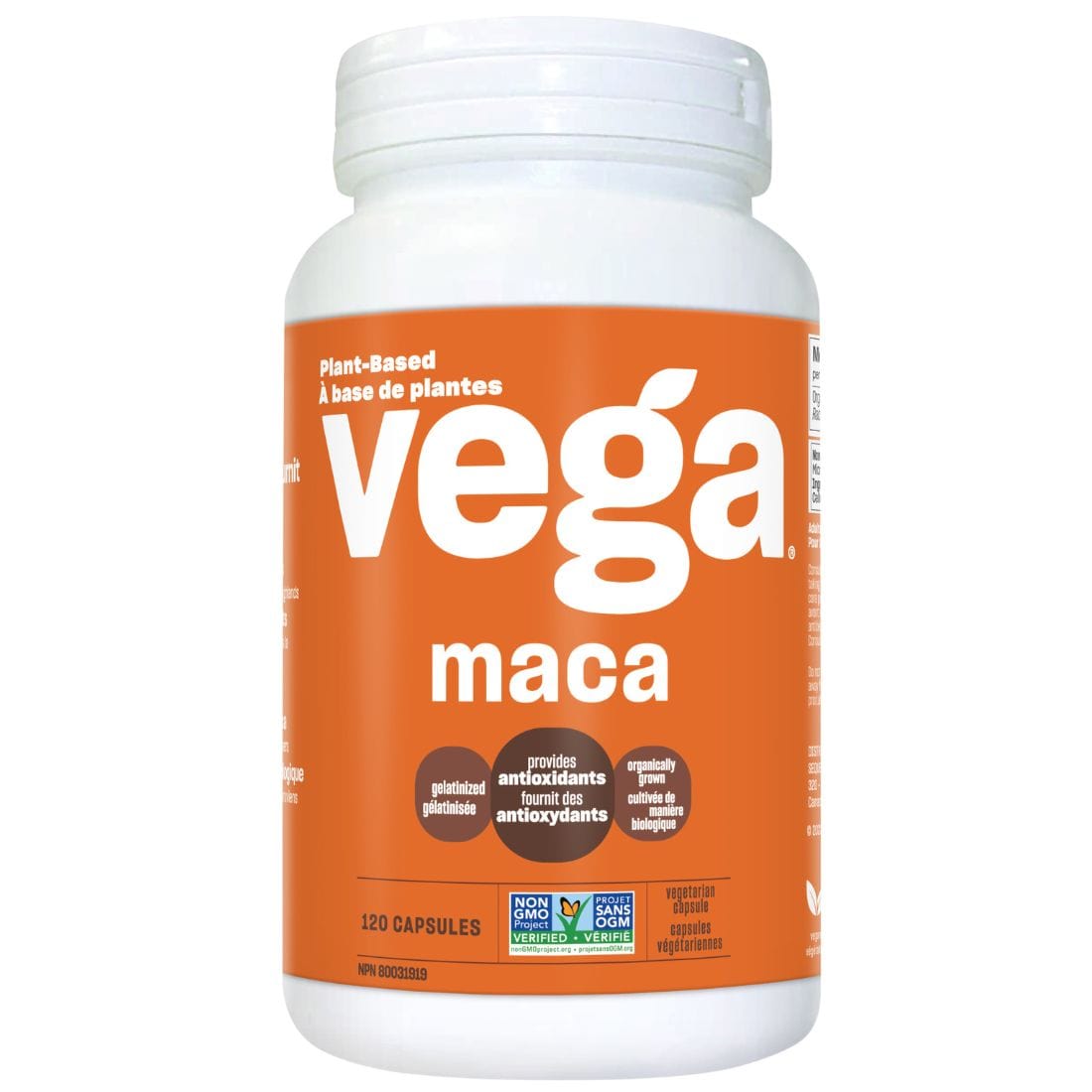 Vega Maca 750mg (Pure Gelatinized Maca Root Extract)
