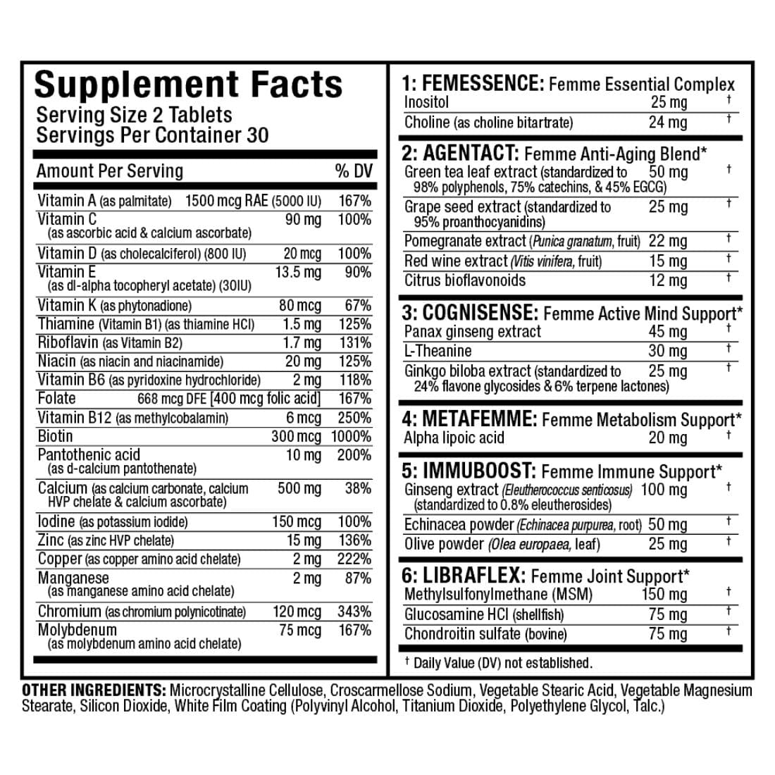 Allmax Vitaform, Women's Multi-vitamin, 60 Tablets