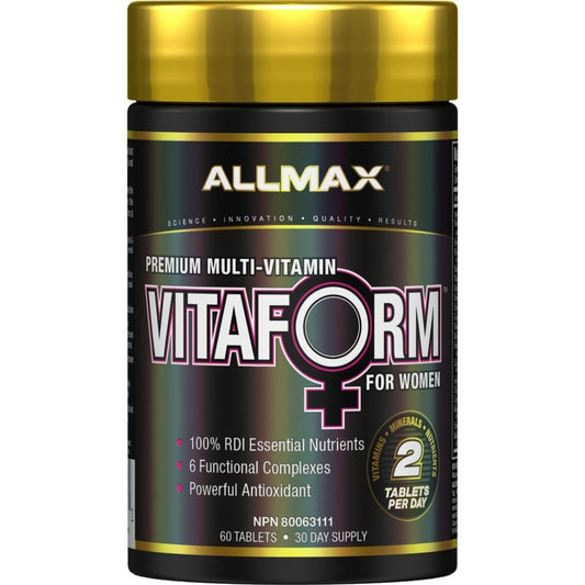 Allmax Vitaform, Women's Multi-vitamin, 60 Tablets