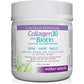 Webber Naturals Collagen30 with Biotin, Bioactive Collagen Peptides, 105g Powder