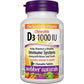 Webber Naturals Vitamin D3 Chewable, 1000 IU, 180 Chewable Tablets