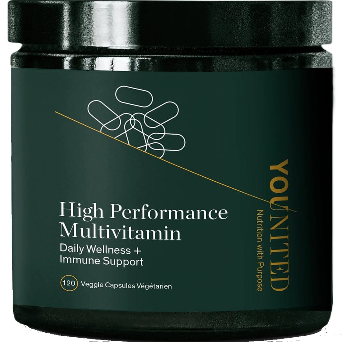 Younited High Performance Multivitamin, 120 Vegetable Capsules