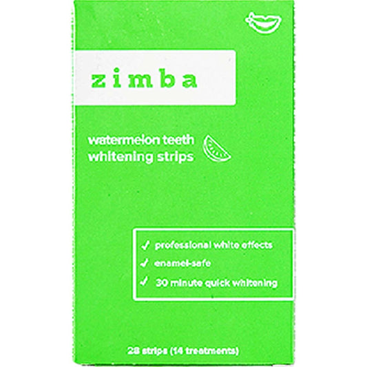 Zimba Whitening Strips (14 treatments), Watermelon Flavour